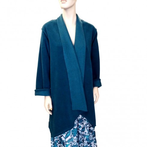 GILET SANDRA LAINE POLAIRE 100 % MADE IN FRANCE