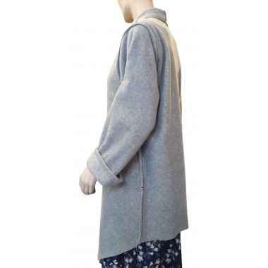 GILET SANDRA LAINE POLAIRE 100 %  MADE IN FRANCE