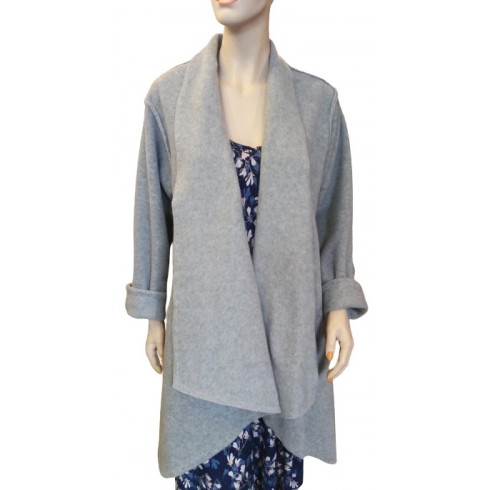 GILET SANDRA LAINE POLAIRE 100 %  MADE IN FRANCE
