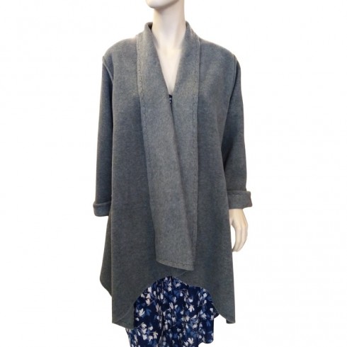GILET SANDRA LAINE POLAIRE 100 %  MADE IN FRANCE