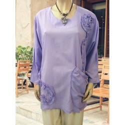 TUNIQUE COTON ETE 2025 100...