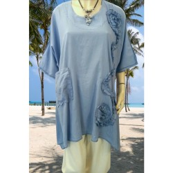 TUNIQUE COTON ETE 2025 100...