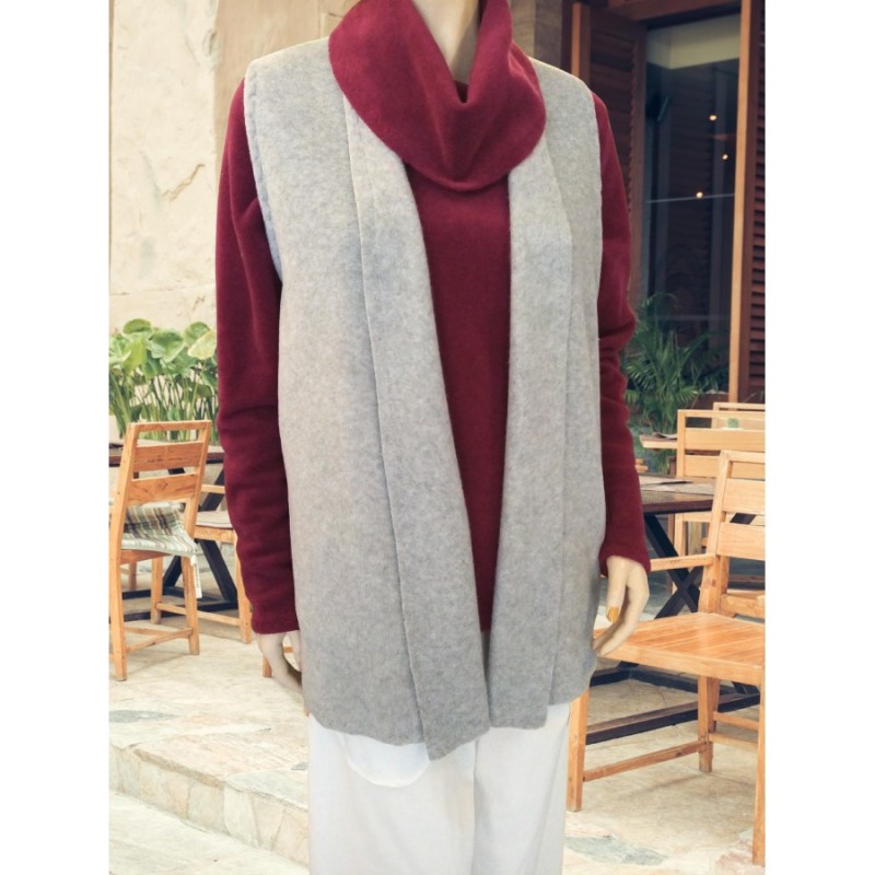 GILETS SM LONGS LAINE POLAIRE 100 % FABRIQUES EN FRANCE
