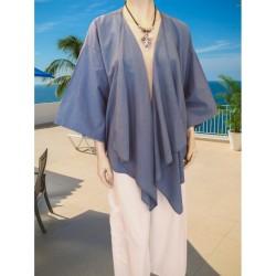 VESTE KIMONO COTON ETE 2025...