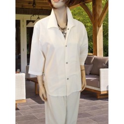 CHEMISE COTON ETE 2025 100 % FABRIQUEE EN FRANCE