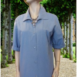 CHEMISE COTON ETE 2025 100 % FABRIQUEE EN FRANCE