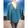 PONCHOS OUVERT LAINE POLAIRE 100 % FABRIQUES EN FRANCE