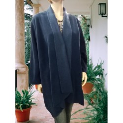 GILET SANDRA LAINE POLAIRE 100 %  MADE IN FRANCE