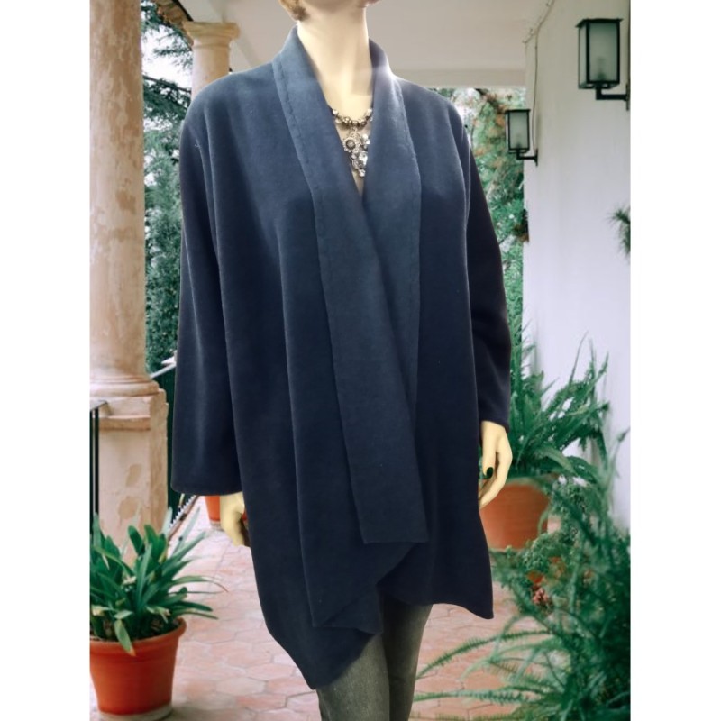 GILET SANDRA LAINE POLAIRE 100 %  MADE IN FRANCE