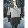 MANTEAUX AMANDINE 2 COULEURS LAINE POLAIRE 100 % fabriqués en FRANCE